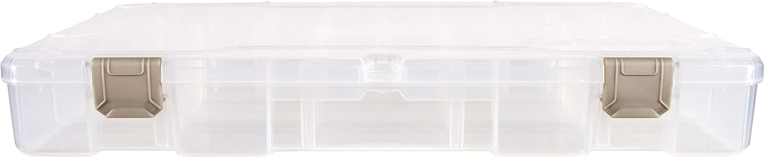 ArtBin Large Solutions Box Clear Art & Craft Organizer with Dividers - Plastic Storage Case for Convenient and Versatile Storage - Ideal for Various Craft Supplies - Image 11