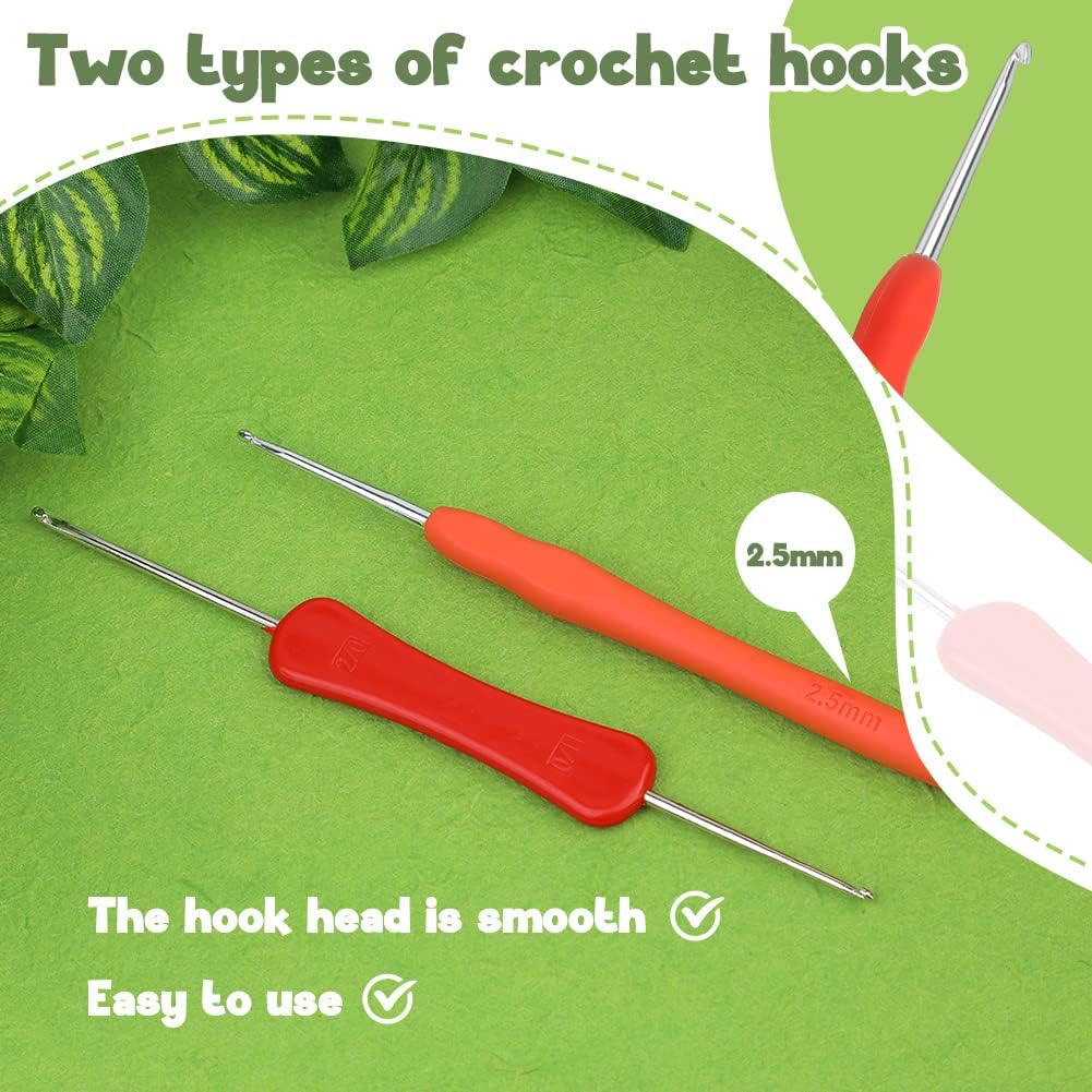 kgxulr Crochet Kit for Beginners. Tulip Crochet Starter Kit Beginner for Complete Beginners Adults. Crocheting Knitting Kit with Step-by-Step Video Tutorials (Tulip) - Image 4