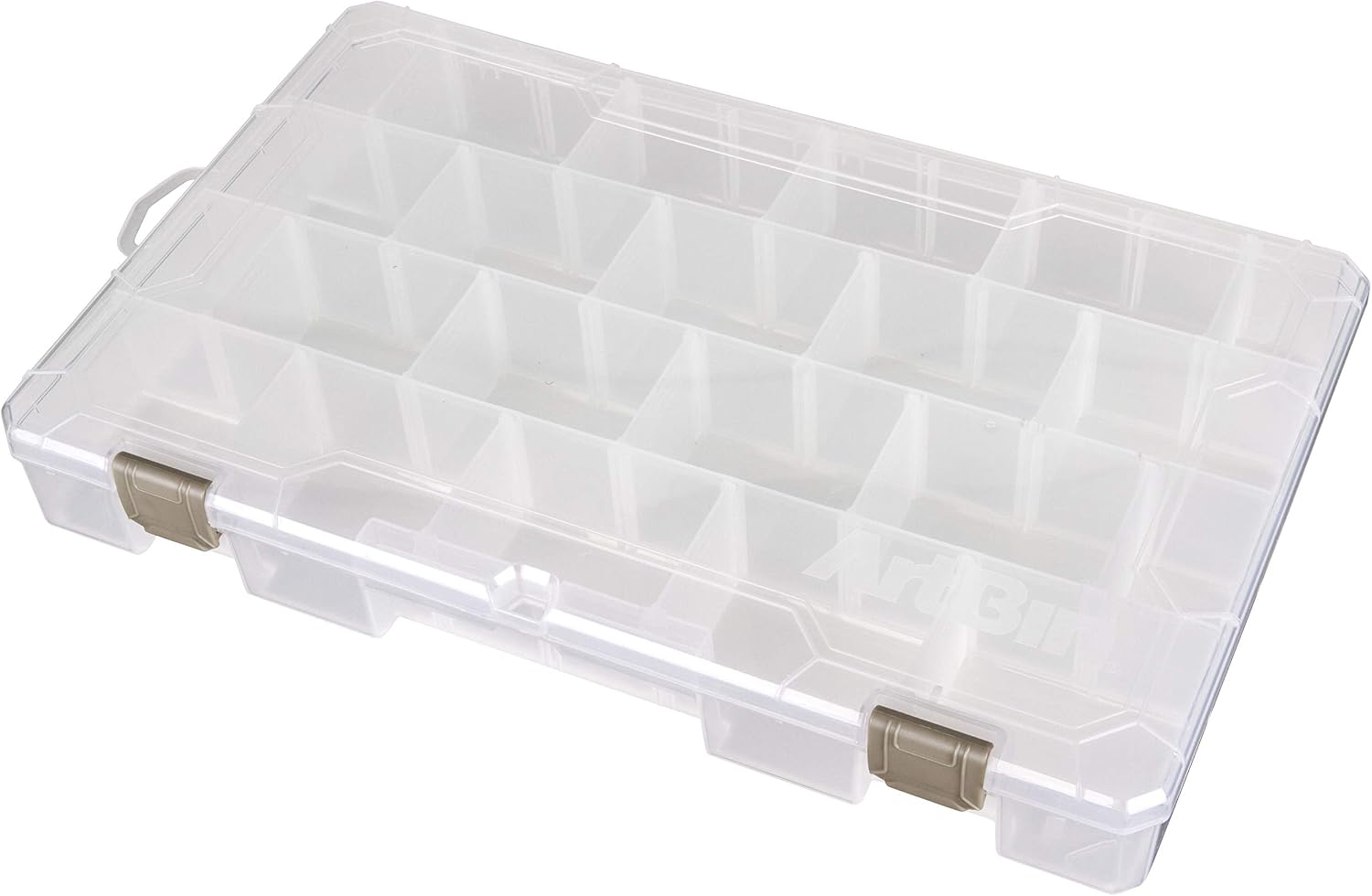 ArtBin Large Solutions Box Clear Art & Craft Organizer with Dividers - Plastic Storage Case for Convenient and Versatile Storage - Ideal for Various Craft Supplies - Image 2